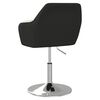 vidaXL Chaise &agrave; manger Blanc et noir Similicuir