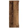 vidaXL Buffet LED Bois ancien 41 x 37 x 100 cm Bois d'ing&eacute;nierie