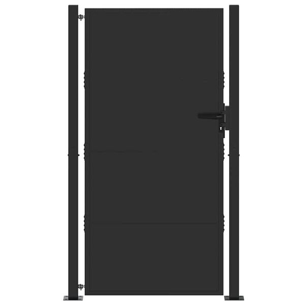 vidaXL Porte de Jardin, Portail de jardin 105x200 cm en acier corten