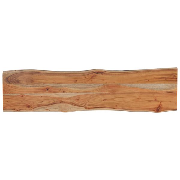 vidaXL Dessus de table 160x40x2,5 cm rectangulaire bois massif acacia