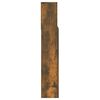 vidaXL Armoire de t&ecirc;te de lit Ch&ecirc;ne fum&eacute; 140x19x103,5 cm