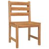 vidaXL Ensemble &agrave; manger de jardin 7 pcs Bois de teck solide