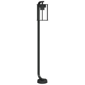 vidaXL Lampadaire d'ext&eacute;rieur noir 100 cm acier inoxydable