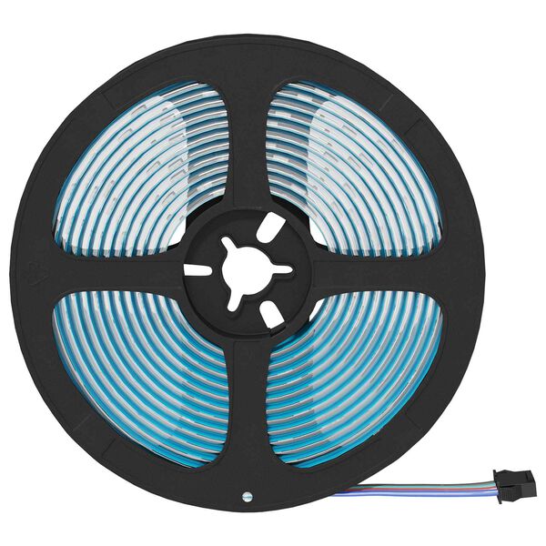 vidaXL Bande LED 2 pcs Noir et Transparent 5100 mm Cuivre et plastique