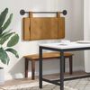 vidaXL T&ecirc;te de lit suspendue Marron 100 x 55 x 5 cm Velours