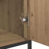 vidaXL Buffet Ch&ecirc;ne artisanal 100 x 35 x 80 cm Bois d'ing&eacute;nierie