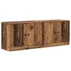 vidaXL Armoire de rangement pour lit mezzanine 2 pc Bois ancien