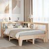 vidaXL Lit biblioth&egrave;que sans matelas 120x200 cm bois de pin massif