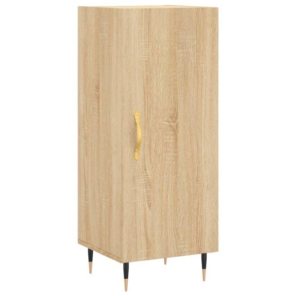 vidaXL Buffet Ch&ecirc;ne sonoma 34,5x34x90 cm Bois d'ing&eacute;nierie