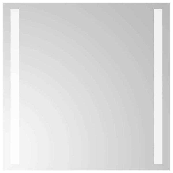 vidaXL Miroir de salle de bain à LED 40x40 cm