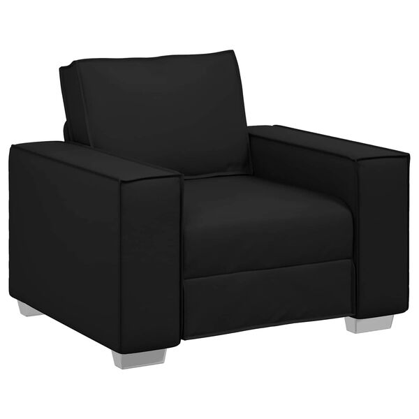 vidaXL Canap&eacute; Noir 99 x 80 x 84 cm tissu