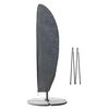 Nature Housse de protection pour parasols inclin&eacute;s 54/32x290 cm