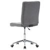 vidaXL Chaises &agrave; manger lot de 6 gris clair tissu
