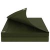 vidaXL B&acirc;che avec &oelig;illets Vert 8 x 12 m 260 gsm PE