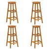 vidaXL Ensemble de bar de jardin 5 pcs Bois d'acacia solide