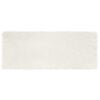 vidaXL Tapis en fausse TAFALLA Blanc 80 x 200 cm Polyester