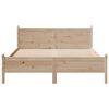 vidaXL Cadre de lit sans matelas 140x200 cm bois massif de pin
