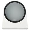 vidaXL 2 pcs Appliques murales d'ext&eacute;rieur 1 W Blanc Rond