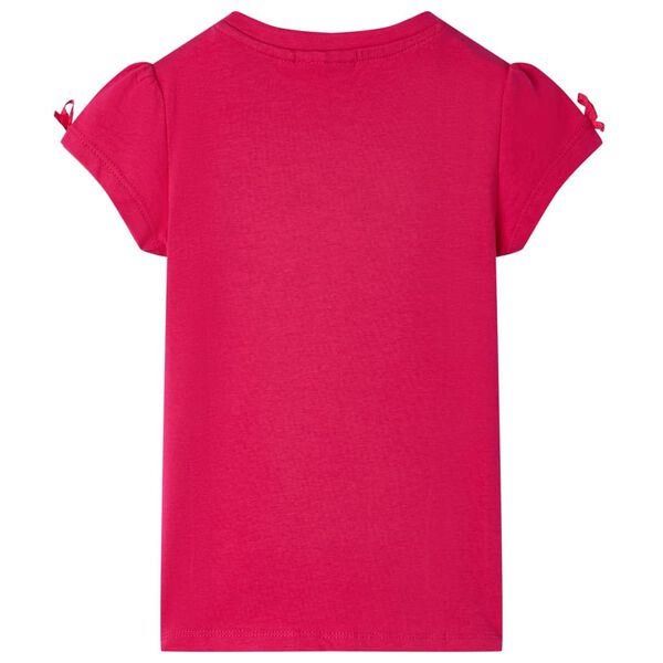 T-shirt pour enfants rose vif 104