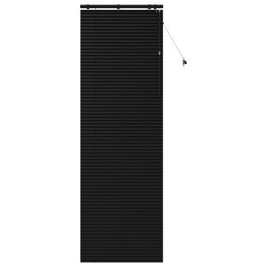 vidaXL Store V&eacute;nitien Noir 75 x 250 cm 35 mm Bois de paulownia massif