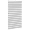 vidaXL Store z&egrave;bre gris clair largeur du tissu 125,9 cm polyester
