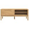 vidaXL Banc de couloir Cire marron 115 x 40 x 45 cm Bois de Pin Massif