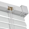 vidaXL Store Aluminium 120 x 220 cm Blanc