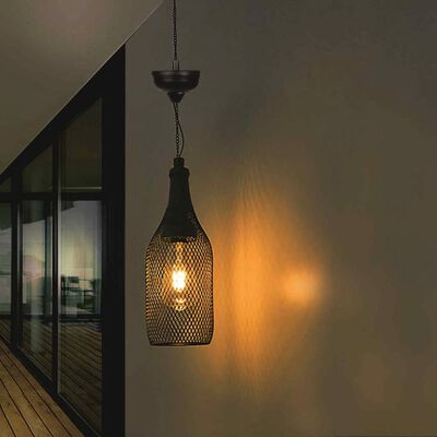 Luxform Lampe solaire LED suspendue de jardin Flamenco