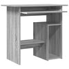 vidaXL Bureau Sonoma gris 80x45x74 cm Bois d'ing&eacute;nierie