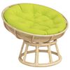 vidaXL Coussin rond vert vif &Oslash; 100 x11 cm tissu oxford