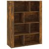 vidaXL Buffet Ch&ecirc;ne fum&eacute; 80x30x106 cm Bois d'ing&eacute;nierie