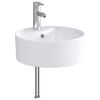 vidaXL Lavabo de salle de bains Chrome 40,5 x 40,5 x 15 cm m&eacute;tal