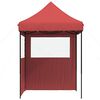 vidaXL Tente de f&ecirc;te Bordeaux 200 x 200 x 306 cm Tissu Oxford