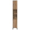 vidaXL Ensemble de mobilier de salle de bain 3 pcs Ch&ecirc;ne artisanal