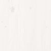vidaXL Canapés d'angle de jardin 2 pcs blanc bois de pin massif