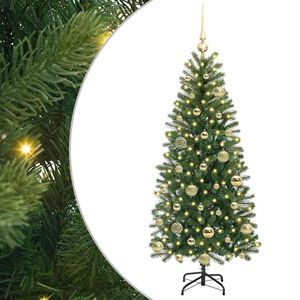 vidaXL Sapin de No&euml;l artificiel Vert 120 cm PE et PVC
