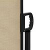 vidaXL Auvent lat&eacute;ral r&eacute;tractable beige 120x1200 cm