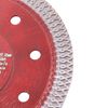 vidaXL Disque de coupe diamant&eacute; avec trous Acier 115 mm
