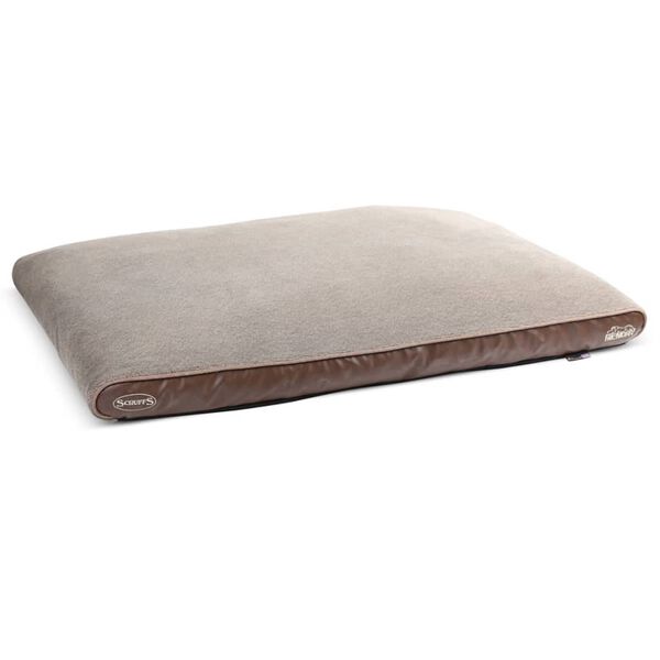 Scruffs & Tramps Coussin &agrave; m&eacute;moire de forme Chateau L cappuccino 1593