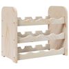 vidaXL Casier &agrave; vin 43x25x37 cm bois de pin massif