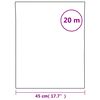 vidaXL Films pour fen&ecirc;tre d&eacute;poli design &agrave; rayures PVC