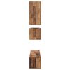 vidaXL Ensemble meuble TV 8 pcs Bois Ancien Bois d'ing&eacute;nierie