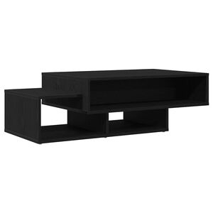 vidaXL Table basse en ch&ecirc;ne noir 105 x 55 x 32 cm bois d'ing&eacute;nierie