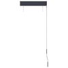 vidaXL Store roulant d'ext&eacute;rieur 60x250 cm Orange et marron
