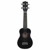 vidaXL Jeu de ukulélé soprano avec sac pour enfants Noir 21"