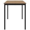 vidaXL Table de salle &agrave; manger / Table de repas Bois d'ing&eacute;nierie
