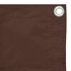 vidaXL &Eacute;cran de balcon Marron 75x400 cm Tissu Oxford