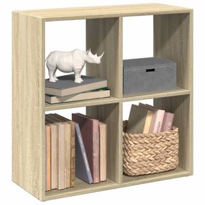 vidaXL &Eacute;tag&egrave;re s&eacute;paratrice de pi&egrave;ce ch&ecirc;ne sonoma 69,5x29x69,5 cm