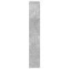 vidaXL Biblioth&egrave;que gris b&eacute;ton 60x20x120,5 cm bois d'ing&eacute;nierie