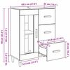 vidaXL Buffet Ch&ecirc;ne artisanal 69,5 x 34 x 90 cm Bois d'ing&eacute;nierie